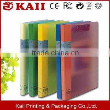 OEM custom pp file foler, plastic file folder, handmade paper file folder made in China factory