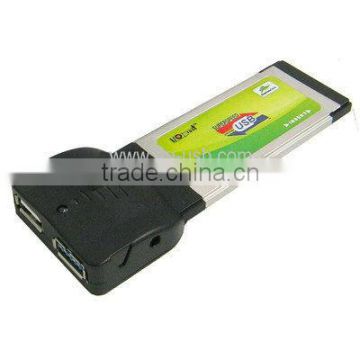 High Quality USB 3.0 + USB 2.0 Port Express Card