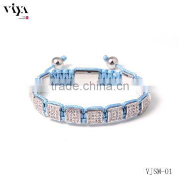3d Jewelry Making Flat Square Beads 8mm Custom Engraved Bead Handmade Bracelet Knotted With Rectangular Flat Tiger Eyes Bead photo-4