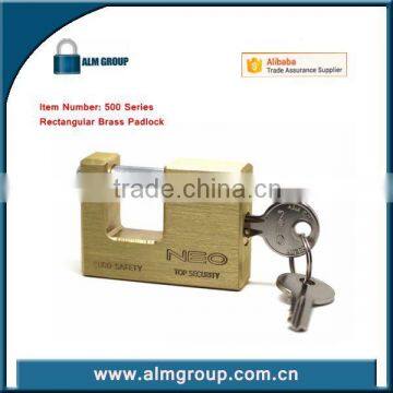 Top Secuiry Padlock, Brass Padlock, Padlock, Rectangular Padlock with Competitive Price!