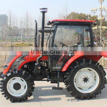 85hp 4WD Chinese famous brand with YTO engine farm tractor for sale