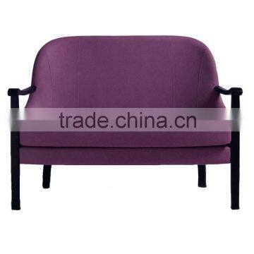 Purple fabric hotel sofa XY3380