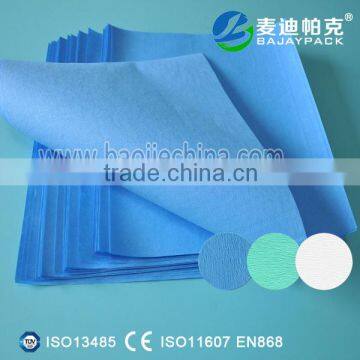 Special medical disposable Sterilization crepe paper for hospital