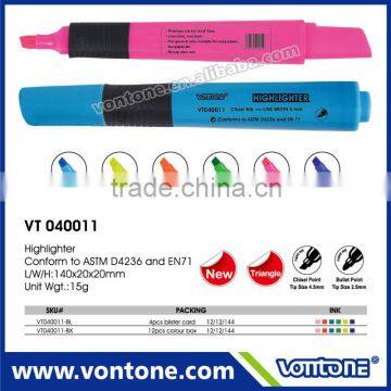 promotional multi colored Highlighter pen