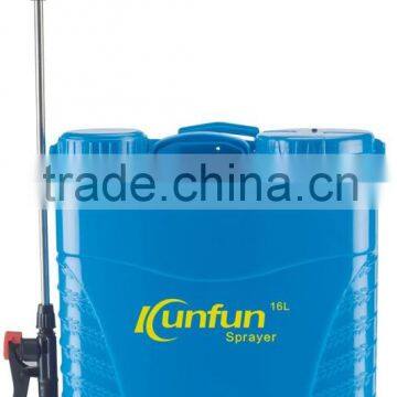 16L electric automatic knapsack agricultural battery sprayer