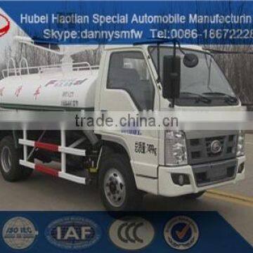 Right hand drive vacuum Fecal suction truck sewage suction truck