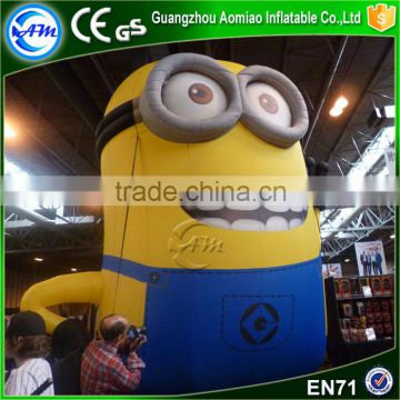 Customize Large inflatable minion costume adult inflatable minion for advertising