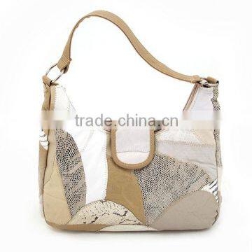 Leather shoulder bag