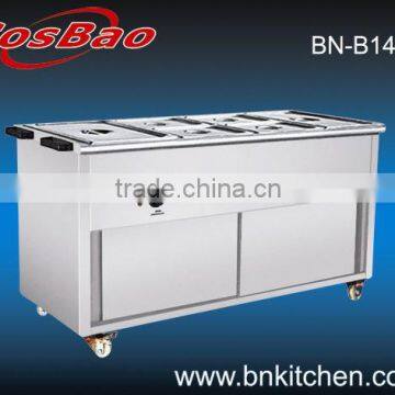 Push Type Bain Marie With Cabinet