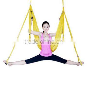 Deluxe Yoga Hammock Yoga Inversion Sling Trapeze , Flying