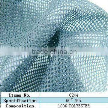 polyester warp knitted mesh net embroidery fabric design