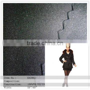 100% polyester chiffon with white coating