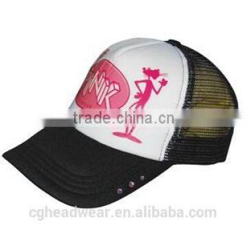 wholesale foam trucker cap/ mesh cap/ cap with mesh