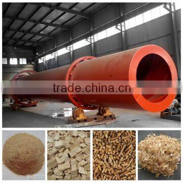 Wood Sawdust rotary dryer for sale //Henan Hongji export to EU