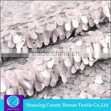 Dress fabric supplier 2015 new Fancy Embroidery fabric sequin fabric                        
                                                Quality Choice