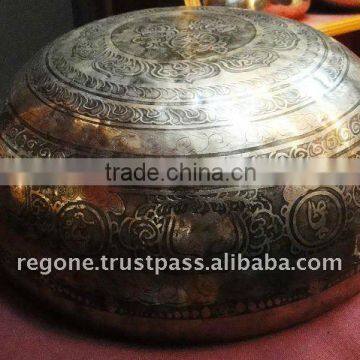 Tibetan Carving Handmade singing bowls