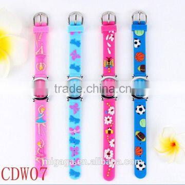 Lovely children silicone slap watch,girl and boy silicone slap watch