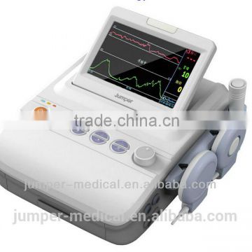 Jumper medical high quality factory price ctg machine, ctg fetal monitor, portable cardiotocography