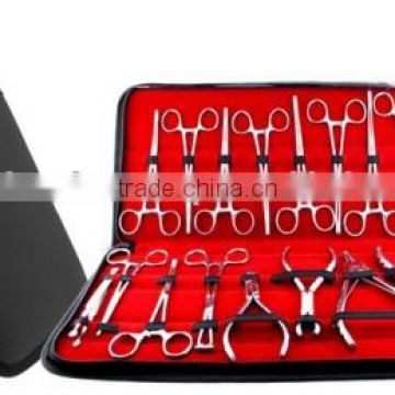 Skin Piercing Tools/ Skin Piercing Kit of 17pcs