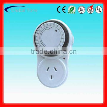 GT3-2609 Australian style mechanical timer switch with plug