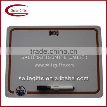 Customized Promotional offset printed fridge magnet writing board