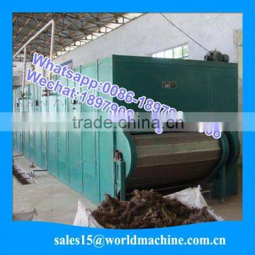 Professional produce wool washing machinery/wool dryer/ wool squeeze press