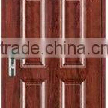 security door with PVC laminated , exterior door , safety door