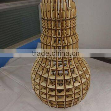 Wooden shade , wood craft for decorate