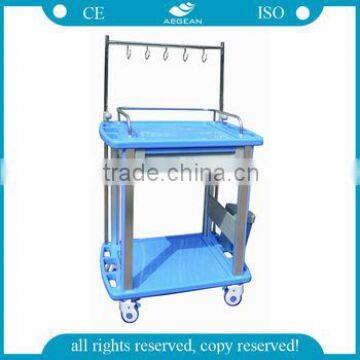 AG-IT002A3 Clinic with infusion hooks hospital injection trolley