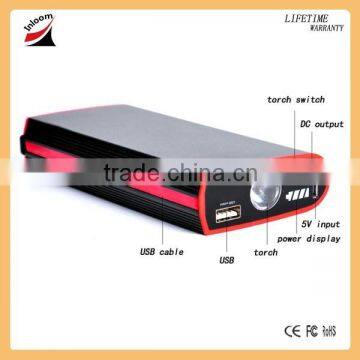 Car Emergency Power bank, battery charger 12000mAh Mini Jump Starter 12v car jump starter Power Bank for Car Jump Start