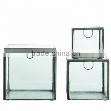 Glass Box, Decorative Glass Box, Storage Box