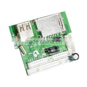 Factory direct usb micro sd card mp3 player circuit board