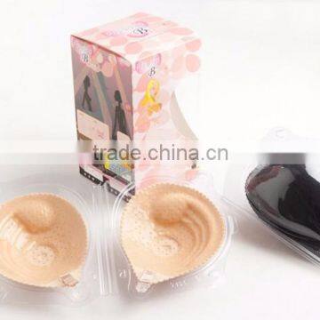 OEM Cloth Breathable Strapless Backless Evening Dress Wedding Dress Silicone Breast Bra photo-5