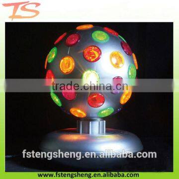 plastic led 360 rotating disco ball for Disco/ party/Hallowean