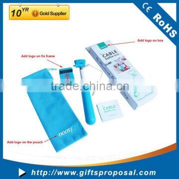 Monopod Selfie Stick Wireless Portable Selfie Stick Customized Logo on Package and Selfie Stick