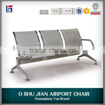 3-seater Stainless Steel Chairs Waiting Chair SJ622 photo-2