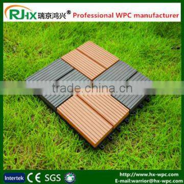 Modern plastic outdoor composite deck flooring in high quality and good price