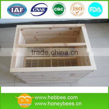 beekeeping equipment fir wooden double bee hive