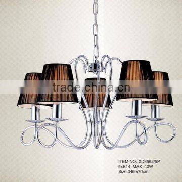 silver pendant lights chandelier for home decoration