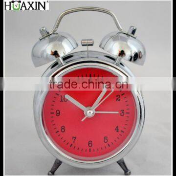 best selling metal mini cool silver analogue world clocks with interactive clock face for home decoration or promotion gift