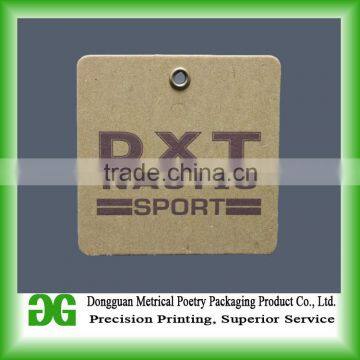 Low MOQ Fashion Designer Kraft Hang Tags For Pants