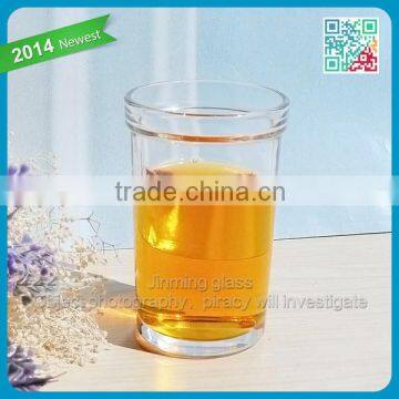 Restaurant use large capacity turkish glass tea cup for drinking