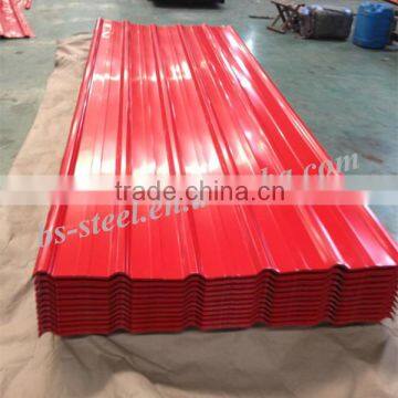 PPGL Galvanized Colored Corrugated Roofing Sheet