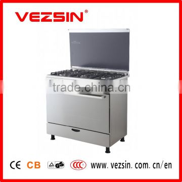 free standing electric oven in 90cm with fish sabaf burner gas cooker