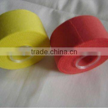 non elastic tape sports strapping tape in zinc oxide hot melt glue CE/FDA/ISO approved (SY)