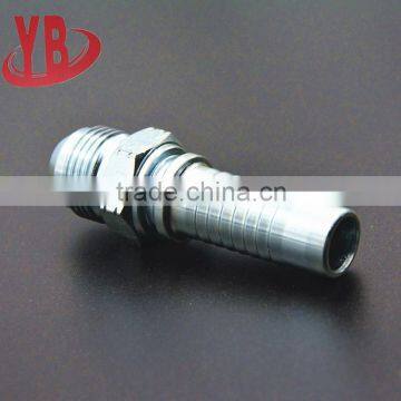 JIC male 74 degree cone hydraulic hose stainless steel tube fitting