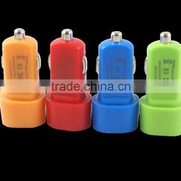 Colorful 10.5W 2.1A Mini Dual-USB Car Charger