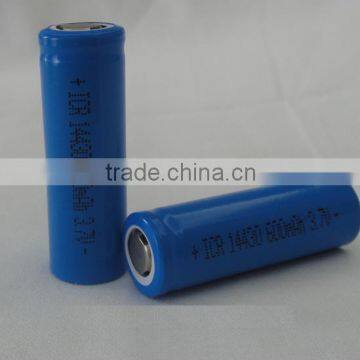 li ion battery 3.7v 600mah