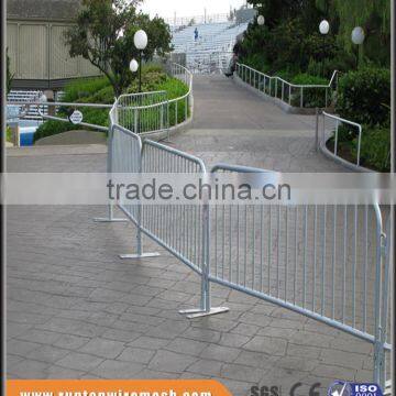 factory hot dipped galvanized anping pedestrian metal traffic crowd control Barrier