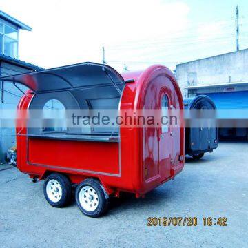 modern electric mobile food kiosk catering carts XR-FC280 D